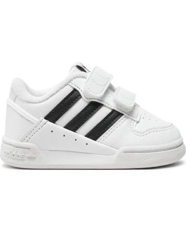 girl and boy Trainers ADIDAS ZAPATILLAS TEAM COURT 2 PARA BEBE EN COLOR BLANCO