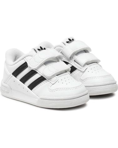 Sneaker für Mädchen und Junge ADIDAS ZAPATILLAS TEAM COURT 2 PARA BEBE EN COLOR BLANCO