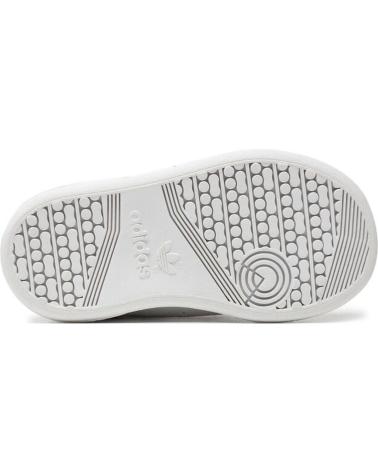 Sneaker für Mädchen und Junge ADIDAS ZAPATILLAS TEAM COURT 2 PARA BEBE EN COLOR BLANCO