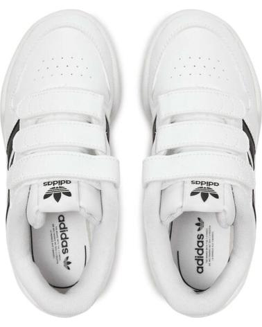 Sneaker für Mädchen und Junge ADIDAS ZAPATILLAS TEAM COURT 2 PARA NINOS EN COLOR BLANCO
