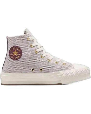 Woman and boy Trainers CONVERSE ZAPATILLAS CHUCK TAYLOR ALL STAR EVA LIFT PARA NINOS UNISEX BLANCO