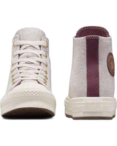 Woman and boy Trainers CONVERSE ZAPATILLAS CHUCK TAYLOR ALL STAR EVA LIFT PARA NINOS UNISEX BLANCO
