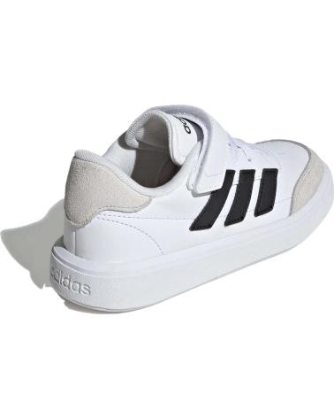 Sportif pour Garçon ADIDAS ZAPATILLAS COURTBLOCK PARA NINOS EN COLOR BLANCO