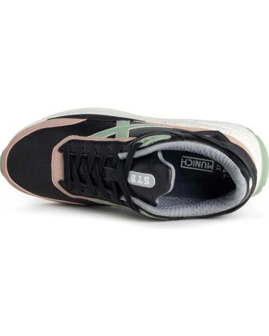 Sportivo per Donna e Uomo MUNICH ZAPATILLAS DEPORTIVAS MUJER TIP 26 NEGRO GENERICO