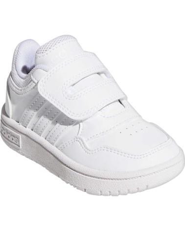 Scarpe sport per Bambino ADIDAS ZAPATILLAS HOOPS 3 0 CF I BLANCO GW0442 NINO BLANCO