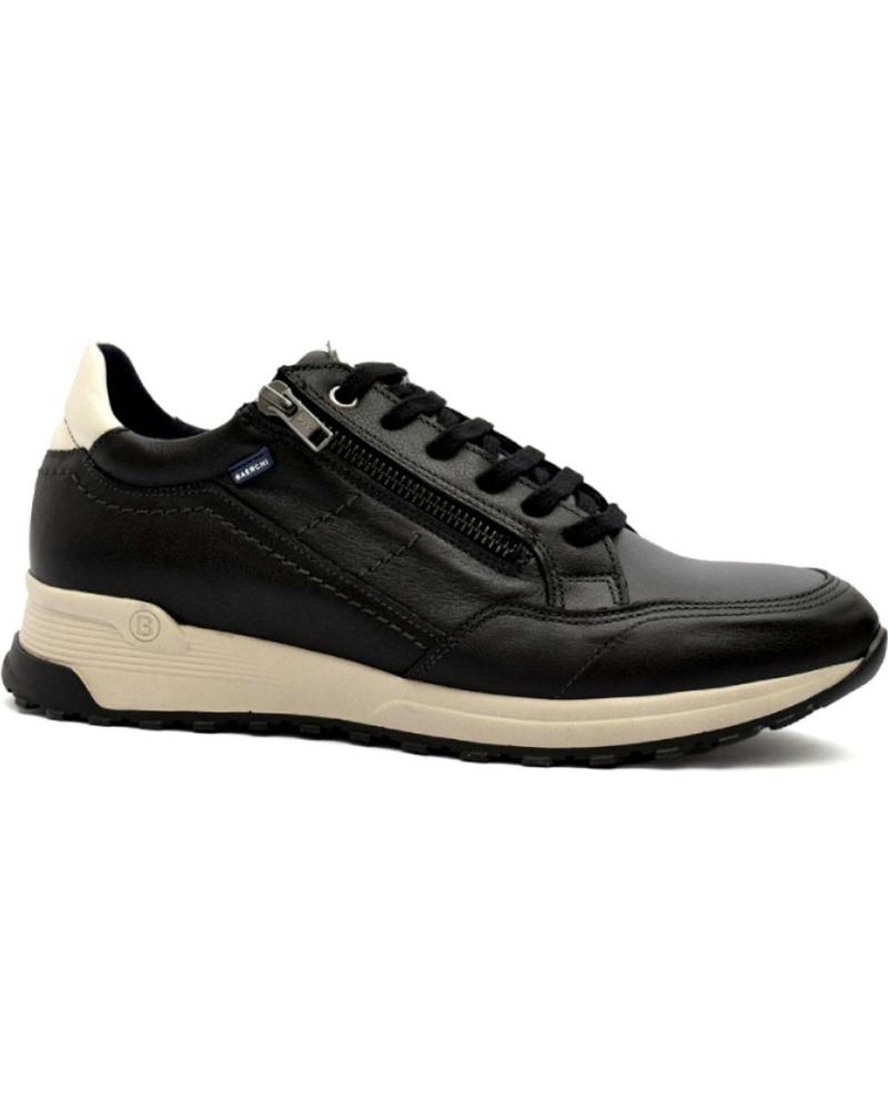Deportivas de Hombre y Niño BAERCHI - BLUCHER DEPORTIVO PIEL NEGRO