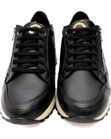 Deportivas de Hombre y Niño BAERCHI - BLUCHER DEPORTIVO PIEL NEGRO