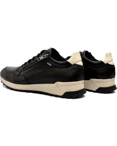 Deportivas de Hombre y Niño BAERCHI - BLUCHER DEPORTIVO PIEL NEGRO