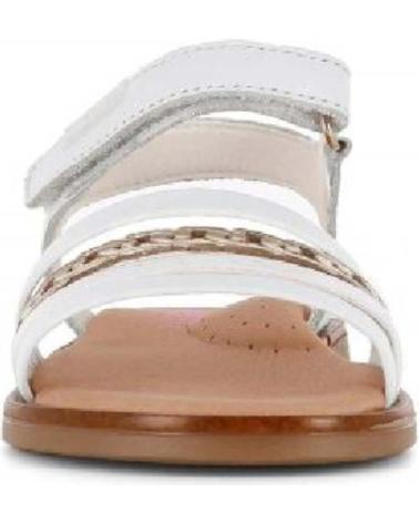 Sandálias de Menina PABLOSKY SANDALIA CORAZONES PLATA KANSAS BLANCO