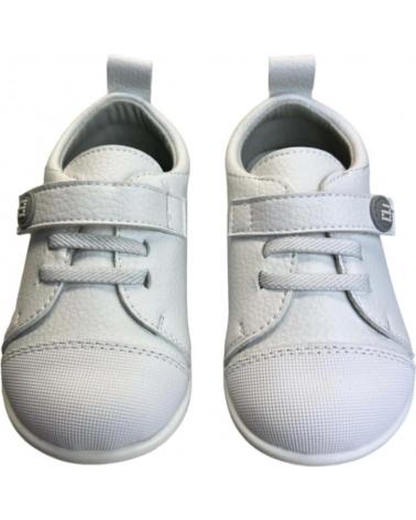 Sportivo per Bambina e Bambino ANDANINES - ZAPATILLAS PIEL VELCRO RESPETUOSO BLANCO