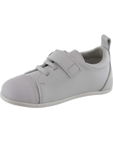 Sportivo per Bambina e Bambino ANDANINES - ZAPATILLAS PIEL VELCRO RESPETUOSO BLANCO