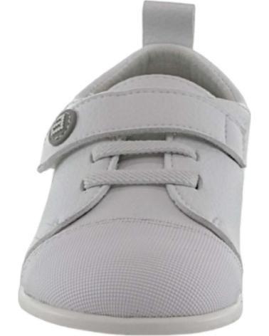 Sportivo per Bambina e Bambino ANDANINES - ZAPATILLAS PIEL VELCRO RESPETUOSO BLANCO