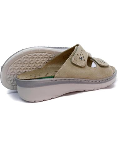 Sandálias de Mulher FLY FLOT - SANDALIA DOBLE VELCRO BEIG