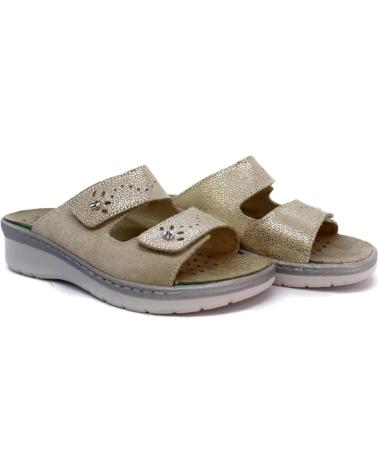Sandálias de Mulher FLY FLOT - SANDALIA DOBLE VELCRO BEIG