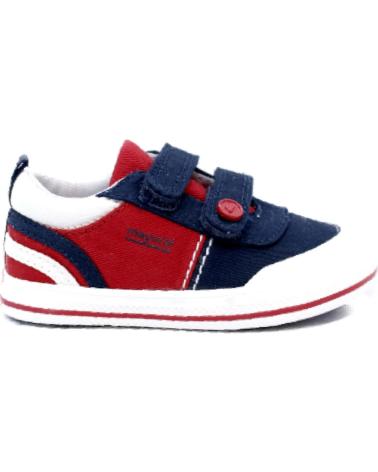 Deportivas de Niño MAYORAL ZAPATILLA LONA ALGODON 41290 MARINO-ROJO