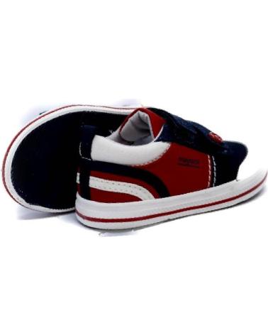 Deportivas de Niño MAYORAL ZAPATILLA LONA ALGODON 41290 MARINO-ROJO