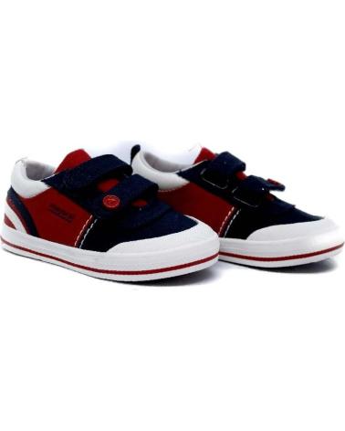 Deportivas de Niño MAYORAL ZAPATILLA LONA ALGODON 41290 MARINO-ROJO