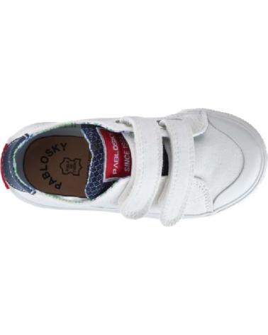 girl and boy Trainers PABLOSKY ZAPATILLAS PARA NINOS EN COLOR BLANCO