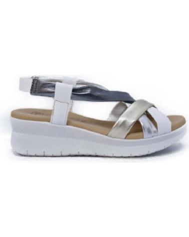 Sandali per Donna PITILLOS 5541 TUBULAR COMBINADO METALES PLATA