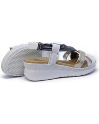 Sandali per Donna PITILLOS 5541 TUBULAR COMBINADO METALES PLATA