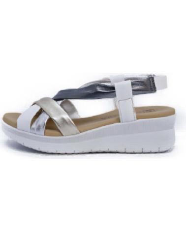 Sandali per Donna PITILLOS 5541 TUBULAR COMBINADO METALES PLATA
