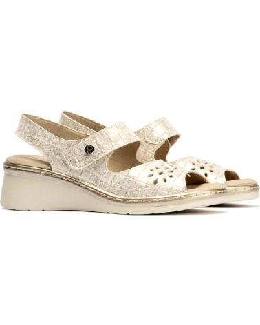 Sandalias de Mujer PITILLOS SANDALIA VELCRO MUJER MODELO 5680 ORO GOLD