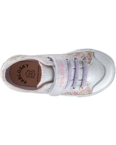 girl Trainers PABLOSKY ZAPATILLAS PARA NINAS EN COLOR PLATEADO