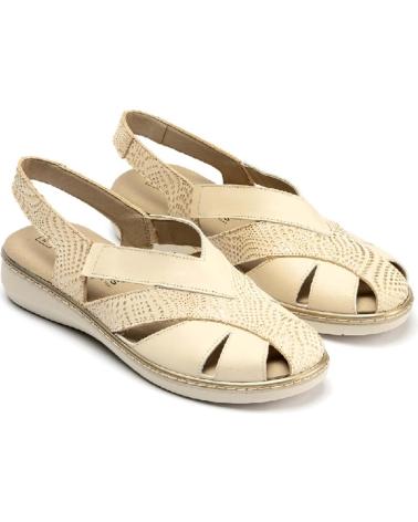Sandali per Donna PITILLOS SANDALIAS MUJER PUNTERA CERRADA 5583 CREMA VARIOS COLORES