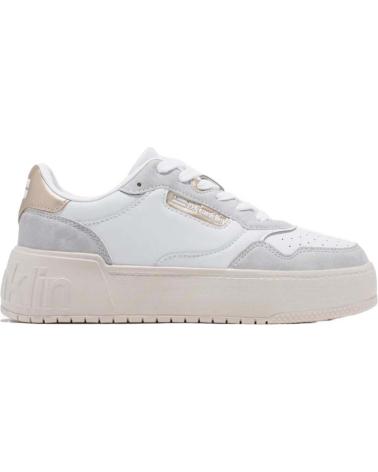 Scarpe sport per Donna D FRANKLIN D FRANKLIN - DEPORTIVOS LOW COURT BASIC WHITE - ROSE WHITE-ROSE GOLD