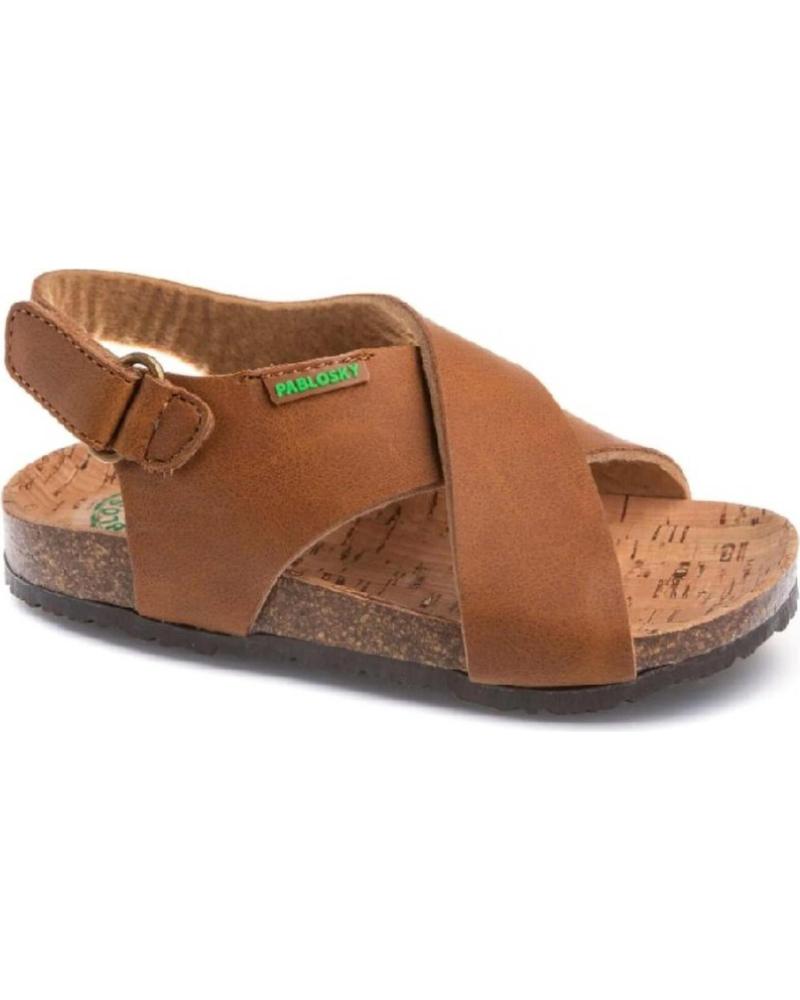 Sandalen für Junge PABLOSKY - SANDALIA BIO CRUZADA KANSAS CUERO