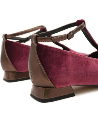 Schuhe für Damen AZAREY MANOLETINAS PARA MUJER EN COLOR ROJO