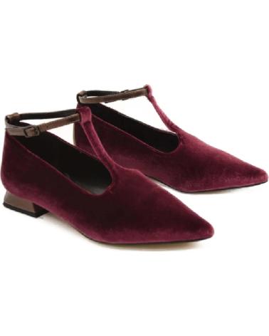 Schuhe für Damen AZAREY MANOLETINAS PARA MUJER EN COLOR ROJO
