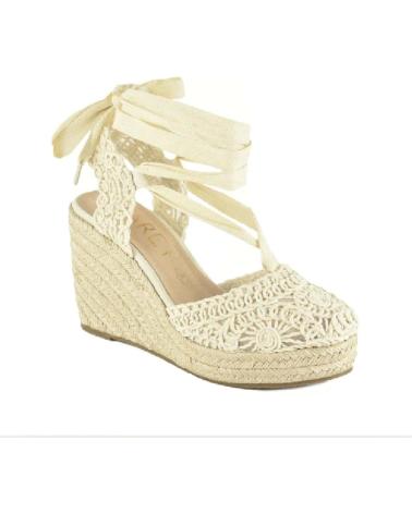 Woman Sandals AZAREY - ALPARGATA IBICENCA BEIG