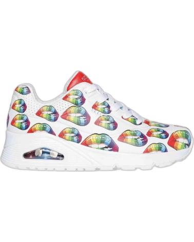 Trainers-De-Mujer-SKECHERS-ZAPATILLAS-UNO-PARA-MUJER-EN-COLOR-BLANCO