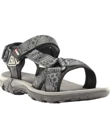 Sandálias de Homem 8000 SANDALIAS TOKAL PARA HOMBRE EN COLOR NEGRO