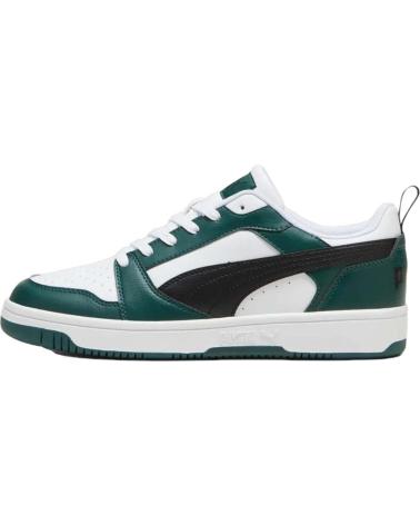 Sportif pour Homme PUMA ZAPATILLAS REBOUND V6 LOW PARA HOMBRE EN COLOR VERDE
