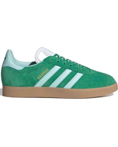 Sportivo per Donna ADIDAS ZAPATILLAS GAZELLE PARA MUJER EN COLOR VERDE