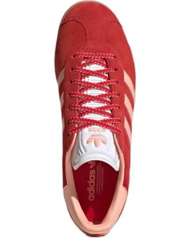Sportivo per Donna ADIDAS ZAPATILLAS GAZELLE PARA MUJER EN COLOR ROJO