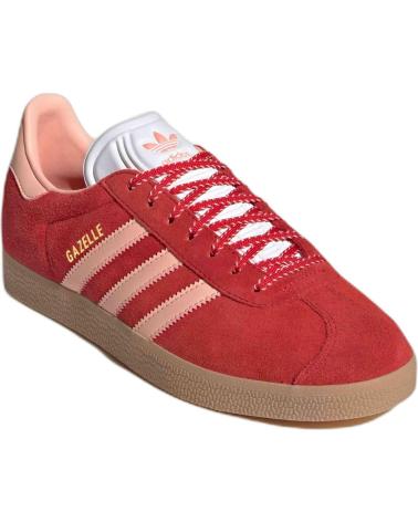 Sportivo per Donna ADIDAS ZAPATILLAS GAZELLE PARA MUJER EN COLOR ROJO