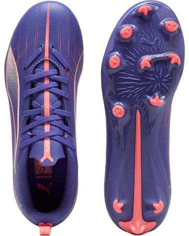 PUMA ZAPATILLAS ULTRA 5 PLAY FG-AG JR MORADO LAPIS LAZULI BLANCAS NAN