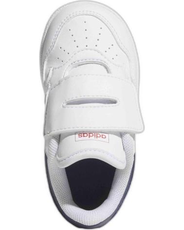 ADIDAS HOOPS 4.0 CF I BABY WEISS KLETTVERSCHLUSS BLANCO