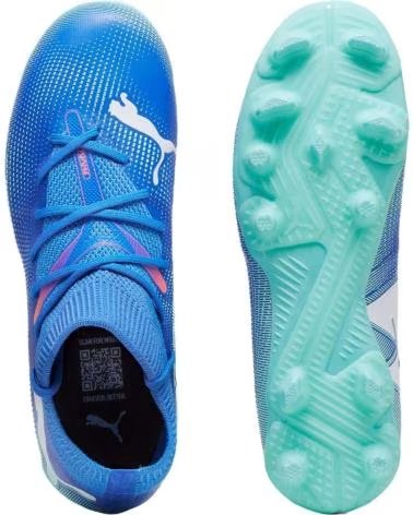 Sportschuhe für Mädchen und Junge PUMA BOTAS DE FUTBOL FUTURE 7 MATCH FG-AG PARA NINOS UNISEX EN CO AZUL
