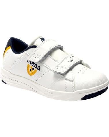 Sapatos Desportivos de Menina e Menino JOMA ZAPATILLAS CON VELCRO BLANCO