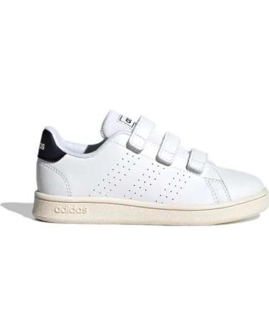 Sneaker für Mädchen und Junge ADIDAS ZAPATILLA 3 VELCROS WHITE