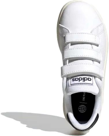 Sneaker für Mädchen und Junge ADIDAS ZAPATILLA 3 VELCROS WHITE