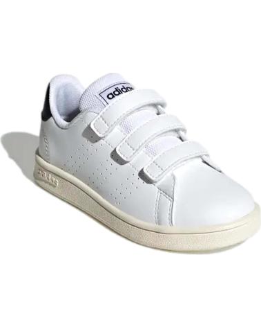 Sneaker für Mädchen und Junge ADIDAS ZAPATILLA 3 VELCROS WHITE