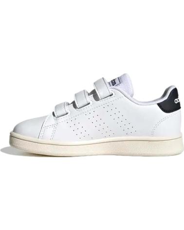 Sneaker für Mädchen und Junge ADIDAS ZAPATILLA 3 VELCROS WHITE