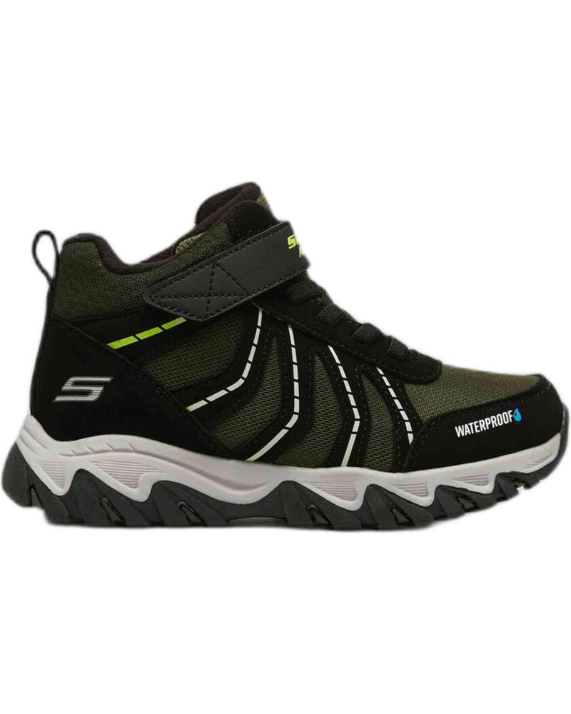 Sneaker für Mädchen und Junge SKECHERS ZAPATILLAS RUGGED RANGER PARA NINOS UNISEX EN COLOR VERDE
