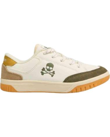 Sportivo-De-Niño-SCALPERS---48200BEIGE-–-SNEAKERS-DE-PIEL-CON-DETALLES-EN-SERRAJE---MULTICOLOR