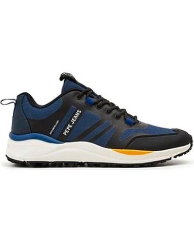 BASKETS PEPE JEANS TRAIL ALL TERRAIN MULTICOLORE BLEU AZUL